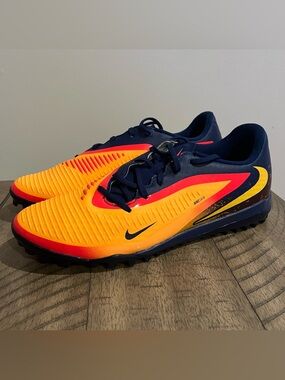 Nike Phantom 6 Low Academy Men’s Sz 8.5 Erling Haaland Orange Turf Soccer Shoes